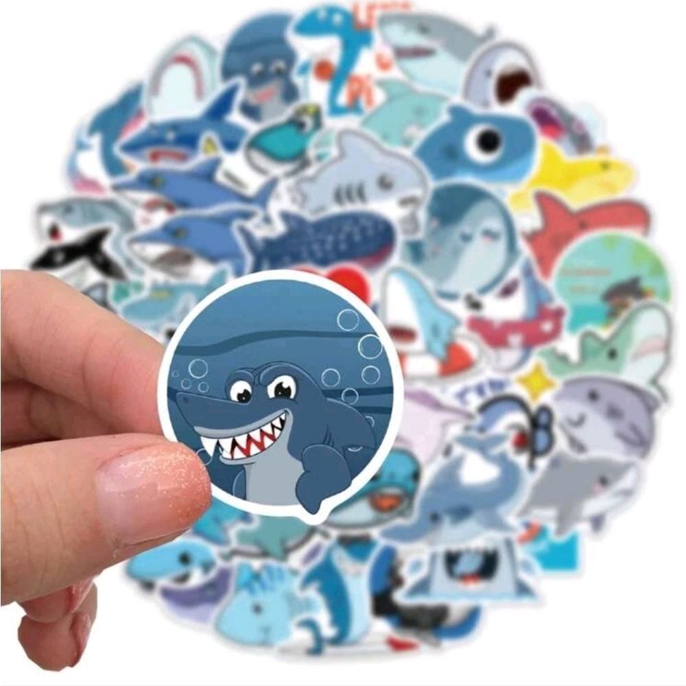 Assorted Shark 🦈 Stickers - Picture 4 of 7